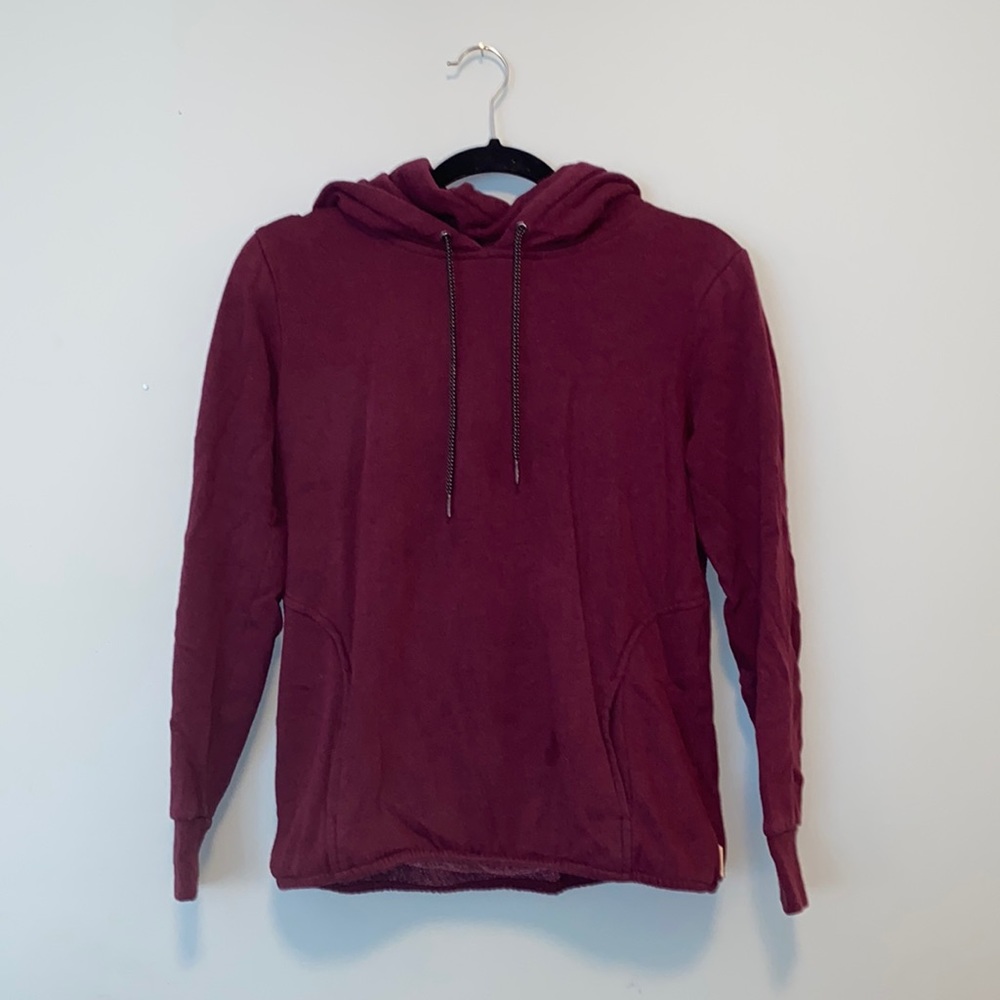 Purple Hooded Sweatshirt